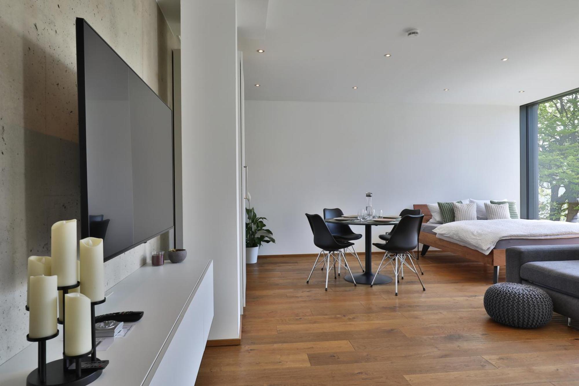 Moderne Studio-Wohnung 게르슈토펜 외부 사진